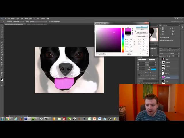 How to do graphic design in Photoshop / Illustrator with the pen tool