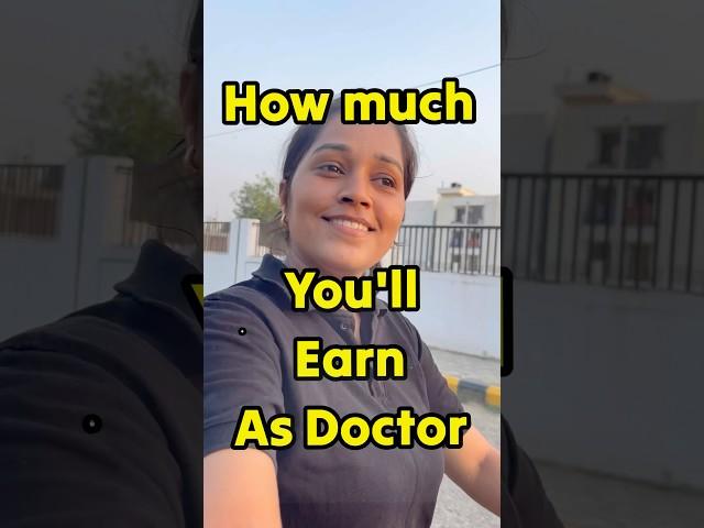 Salary of DoctorsAfter Mbbs earn Lakhs per month #neet2025 #mbbs #neet
