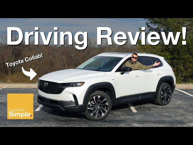 2025 Mazda CX-50 Hybrid Driving Review | Toyota + Mazda = Amazing?!