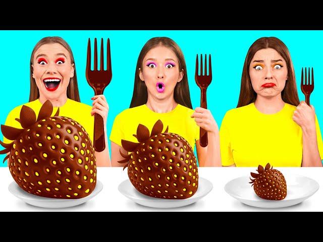 Big, Medium and Small Plate Challenge | Funny Moments by Crazy DO