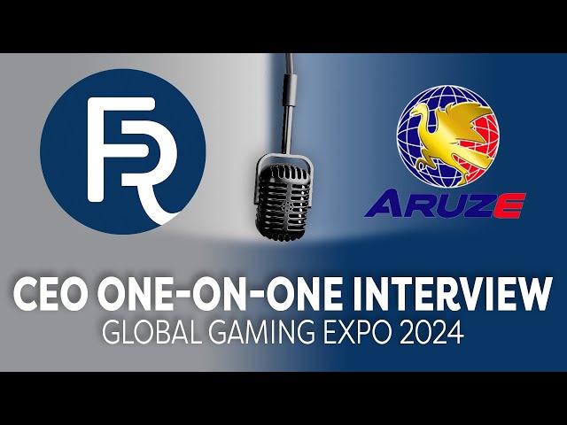 G2E 2024 - President Frank Feng, Aruze Gaming Global