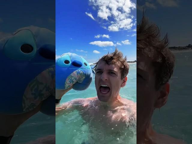 Stranded with Stitch w Carter Kench #shorts