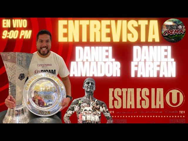 ENTREVISTA A DANIEL AMADOR