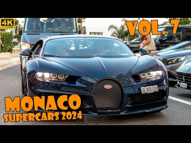 SUPERCARS IN MONACO 2024 - VOL. 7 [2024 4K]