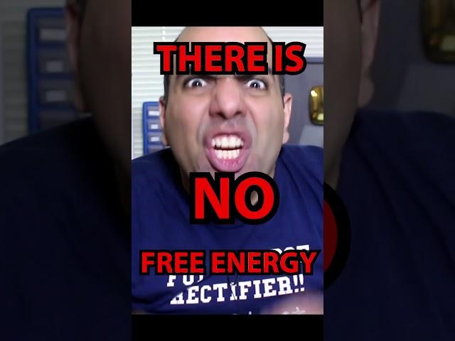 Free Energy is REAL... #funny #fake #electronics