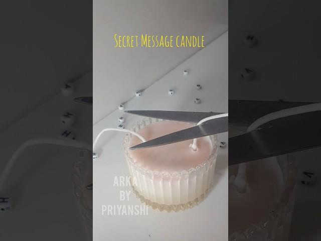 Secret Message #gift #scentedcandle #trending #shortvideo #candlebusiness #handmade #viralshort
