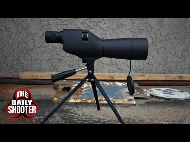 60x Spotting Scope on the Cheap! Pinty 20-60x60