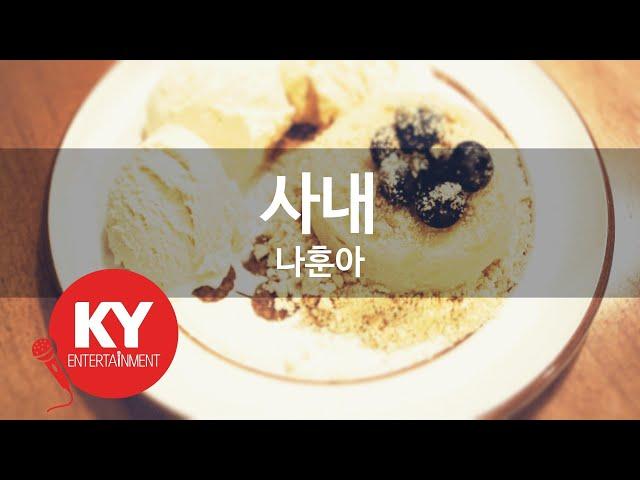 사내 - 나훈아 (KY.69597) [KY 금영노래방] / KY Karaoke