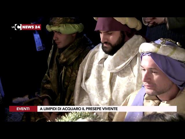 A LIMPIDI DI ACQUARO IL PRESEPE VIVENTE