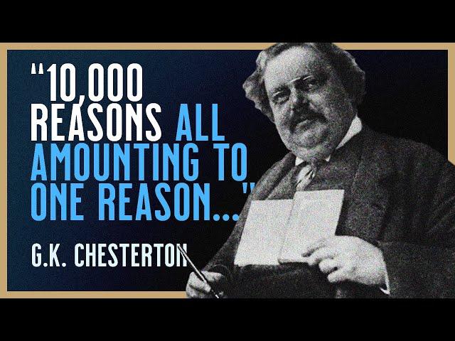 Why I Am A Catholic - G.K. Chesterton // A Reading