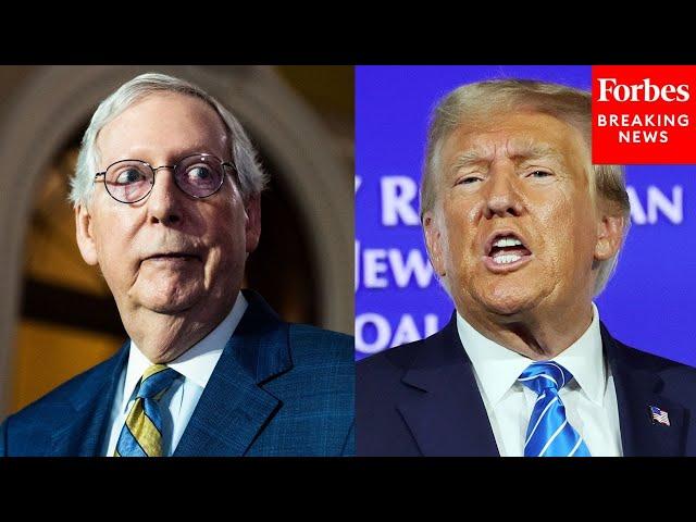 BREAKING NEWS: Mitch McConnell Asked Point Blank About Recess Appointments, Gaetz Nomination