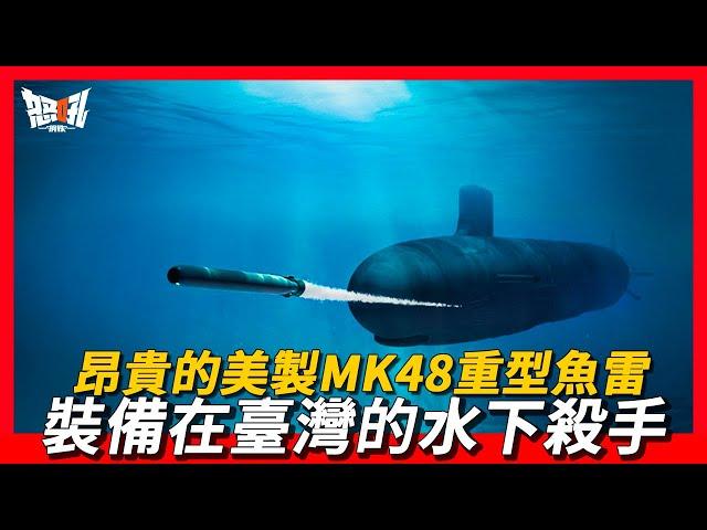 【MK48】昂貴的美製MK48重型魚雷，裝備在臺灣的水下殺手|恐怖的深水炸彈，一枚可擊沉一艘大型驅逐艦