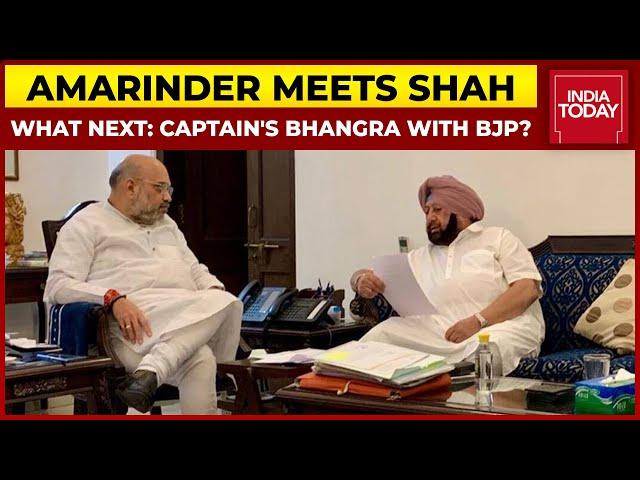 Amarinder Singh To Join BJP? Captain Meets Amit Shah In Delhi, Sets Off Buzz Amid Punjab Crisis