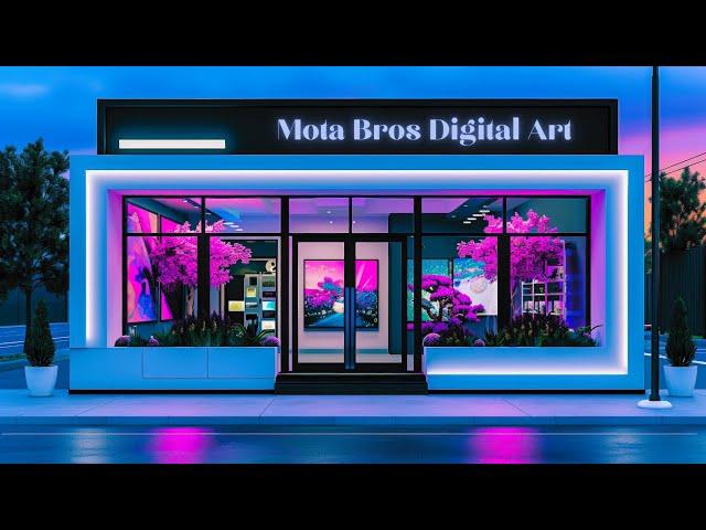 Custom AI Artwork Slideshow By Mota Bros Digital Art