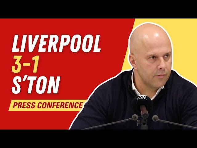 LIVERPOOL 3-1 SOUTHAMPTON | Arne Slot Press Conference