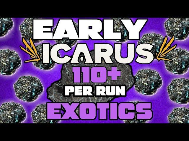 How to get Exotics EARLY in Icarus! Deep Vein Extraction *Changes*