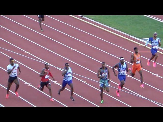 Erriyon Knighton 19.72 wins title. 2023 National Championships Men's 200m