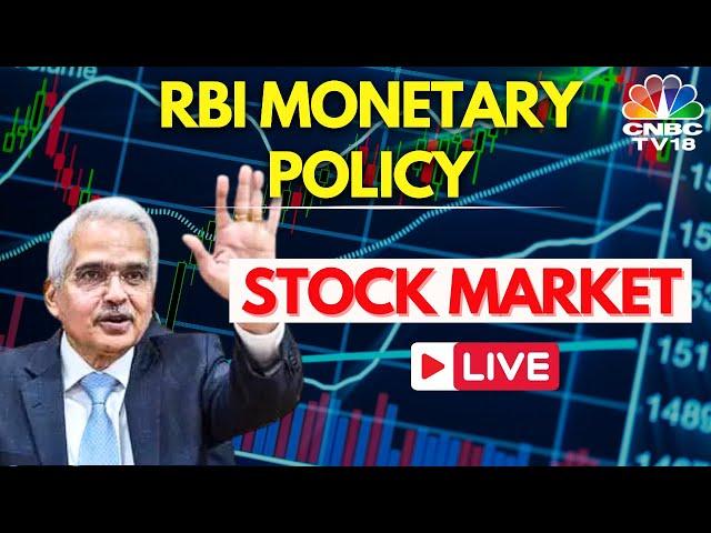 Stock Market LIVE Updates | Nifty & Sensex LIVE | RBI Monetary Policy Meeting | Oct 9th | CNBC TV18