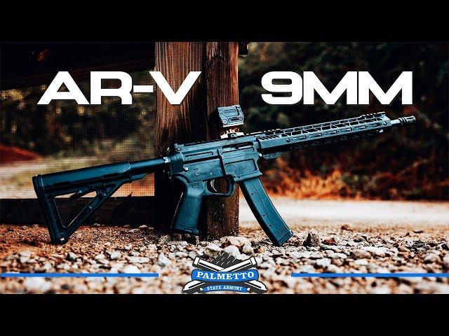 The 9mm AR | PSA AR-V Rifle