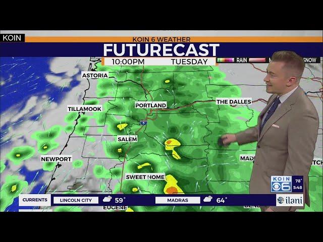 Wet, cool PNW weather returns