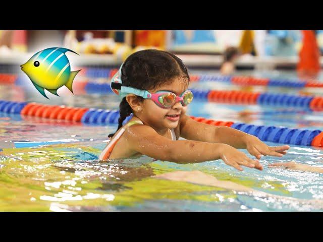 ABELLA'S FIRST SWIM CLASS!!!