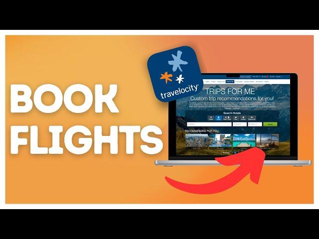 How to book flights on Travelocity?