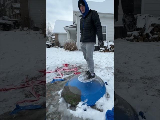 Making A Ice Sled #shorts