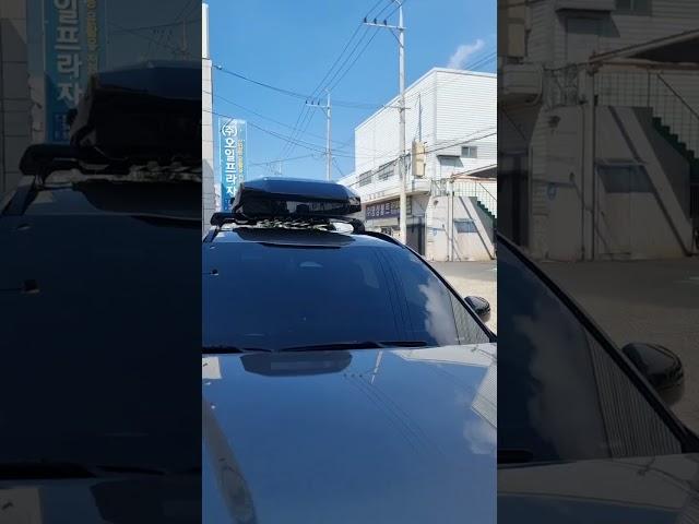 Mq4쏘렌토 툴레모션3 xl 로우 루프박스 대구캠핑리버 thule motion3 xl low for sorento
