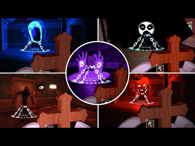 TRAPPING EVERY Rare & Secret Entity With CRUCIFIX in Roblox Doors