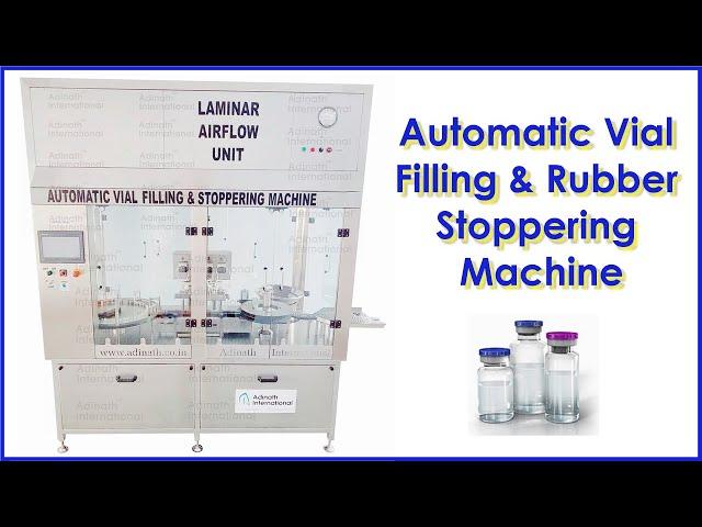 Vial Filling Machine for Pharmaceuticals