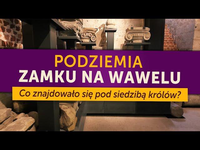 Podziemia zamku na Wawelu. Co znajdowało się pod siedzibą polskich królów?