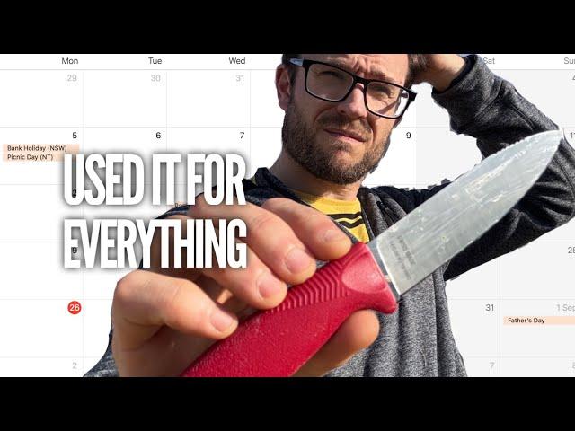 One month with the Victorinox Venture Fixed Blade