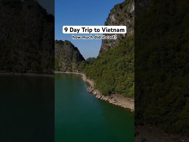 How Much Money Spent to Vacation in Vietnam!  Travel Costs