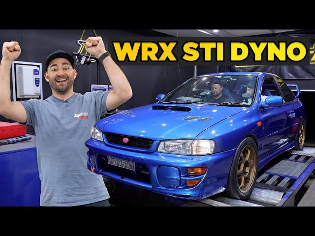 2.5L Swapped Twin Scroll WRX STI Hits the Dyno!