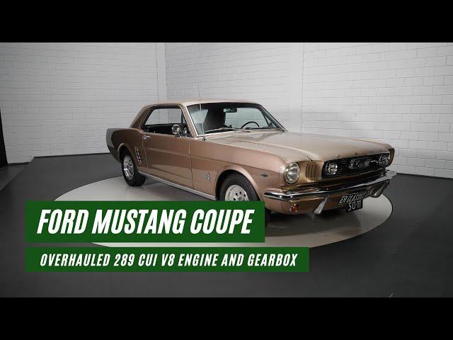 Ford Mustang Coupe | Restored | Very good condition | 1966 -VIDEO- www.ERclassics.com