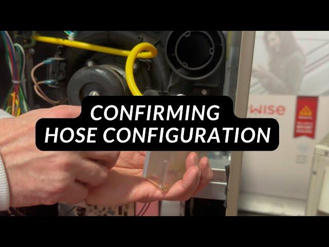 Confirming Hose Configuration