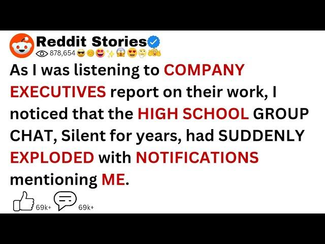As I was listening to COMPANY EXECUTIVES report on their work, I noticed that the HIGH SCHOOL CHAT