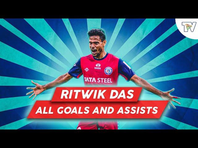 ISL 2022-23 All Goals & Assists: Ritwik das | Swift Dribbler