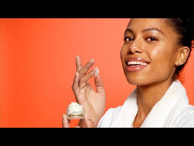 Visibly Reduce Dark Eye Circles | Algenist Triple Algae Eye Renewal Balm Application Tutorial