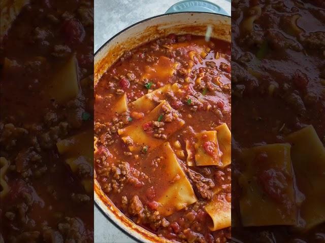 Lasagna Soup Recipe : A Flavorful and Comforting Twist on Classic Lasagna