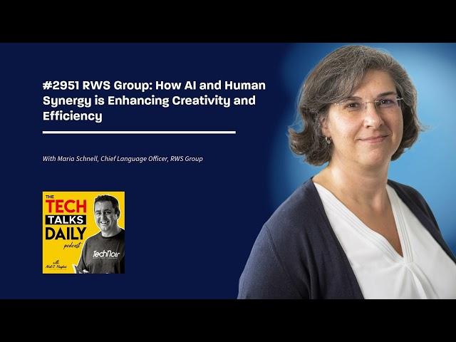 2951: RWS Group: How AI and Human Synergy is Enhancing Creativity and Efficiency