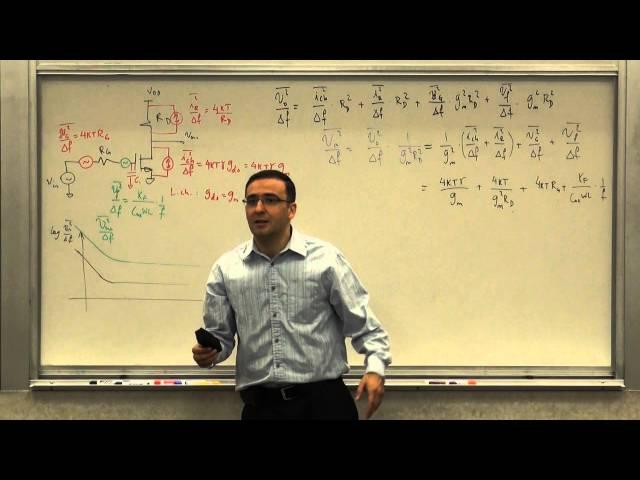 168. Noise: Power Spectrum of Input and Output Noise for Single Stage Amplifier