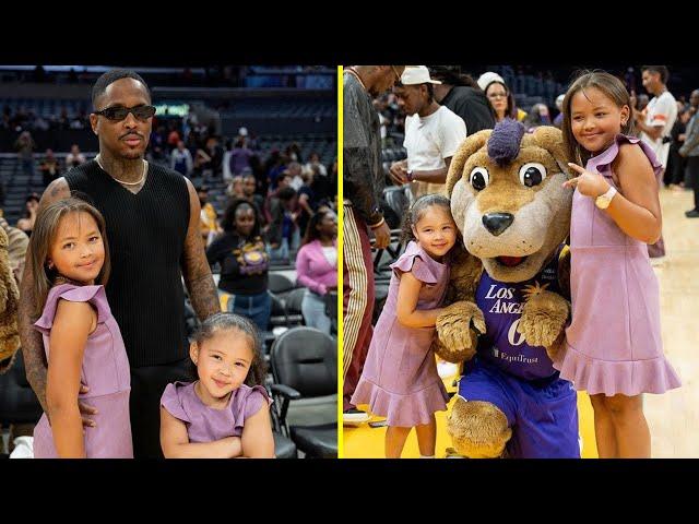 Rapper YG's Adorable Courtside Moments With His Daughters At The WNBA Game