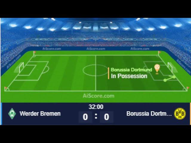 Werder Bremen vs Dortmund | Bundesliga 2023 | Live Football Match Today Online