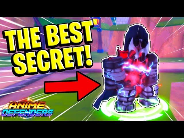 THE BEST SECRET UNIT ON ANIME DEFENDERS!