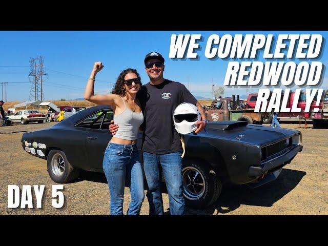 Rum Runner's FASTEST 1/4 Mile Yet! We Completed The Event With An Untested Car – Redwood Rally Day 5