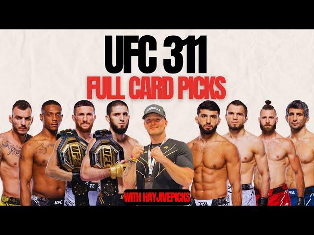 UFC 311 Makhachev vs. Tsarukyan 2 Full Card OFFICIAL PICKS