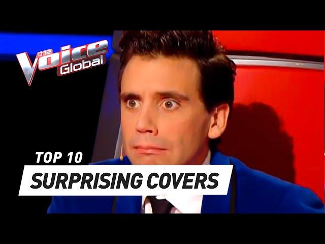 Covers that the coaches did NOT expect on The Voice