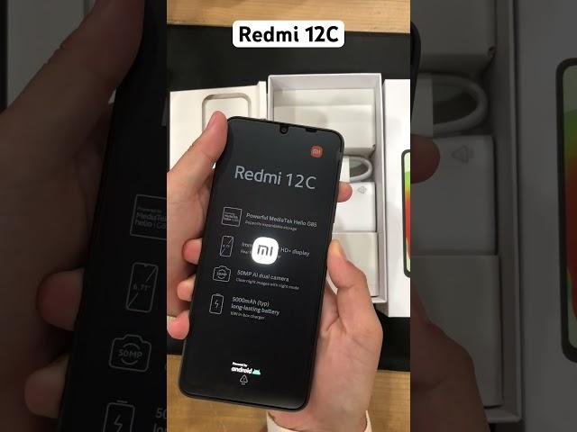 Redmi 12C unboxing! #redmi12c #xiaomi #unboxing #ohanagadgets