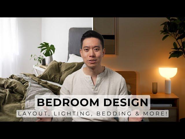 How To Design A Functional & Cozy Bedroom | Layout, Lighting, Storage, Bedding & More